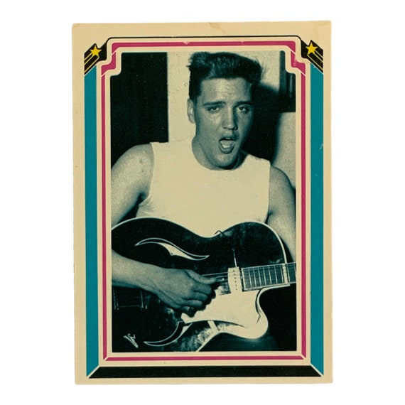 Elvis Presley Elvis King Movie Vintage Original 1978 Boxcar Trading Card Cards Rock N Roll