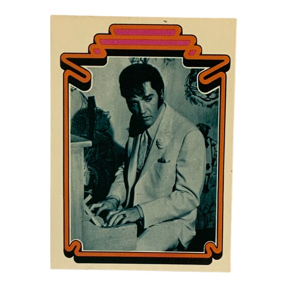 Elvis Presley Elvis King Movie Vintage Original 1978 Boxcar Trading Card Cards Rock N Roll