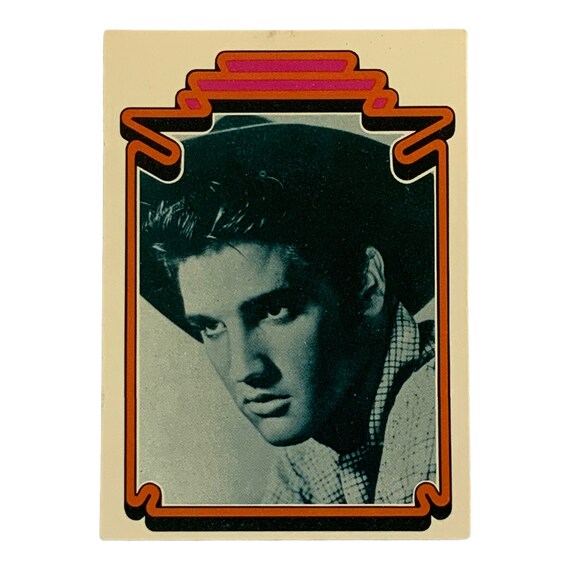 Elvis Presley Elvis King Movie Vintage Original 1978 Boxcar Trading Card Cards Rock N Roll