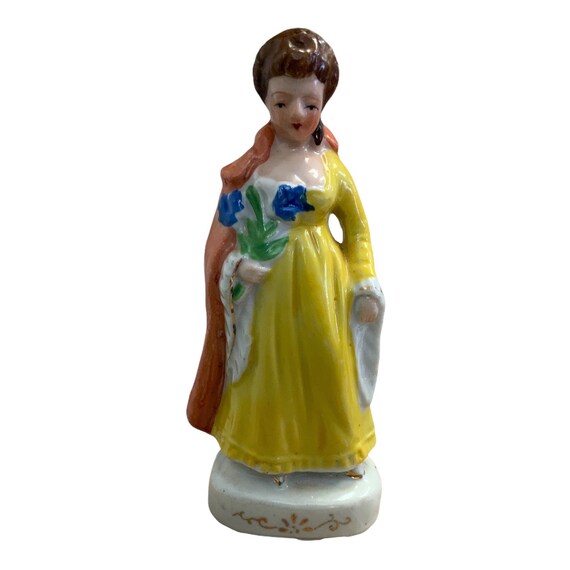 Vintage Antique Japanese Porcelain French Style Occupied Japan Figurine