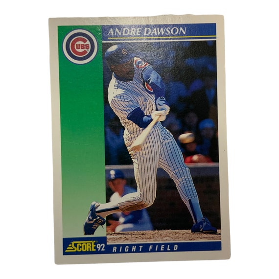 Vintage Baseball Card Score 1992 Andre Dawson Chicago Cubs