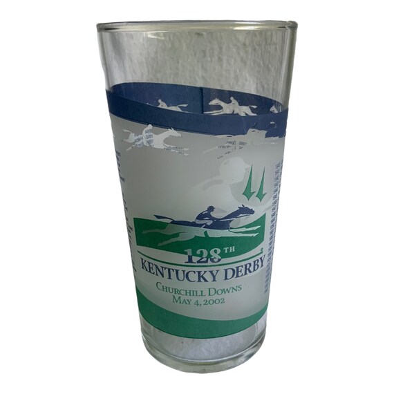 Kentucky Derby Glasses Collectors Glass Derby 128 Louisville 2002 Churchill Downs
