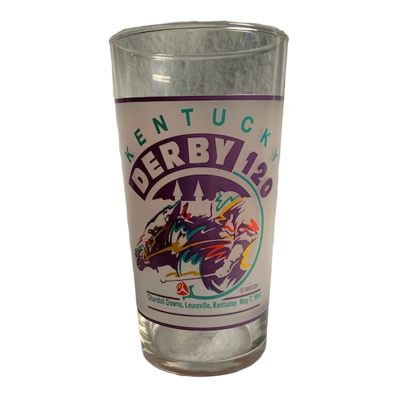 Kentucky Derby Glasses Collectors Glass Derby 120 Louisville May 7 1994