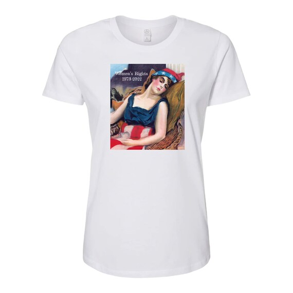 Political Tee T-shirt Roe V Wade Overturned Womens Rights