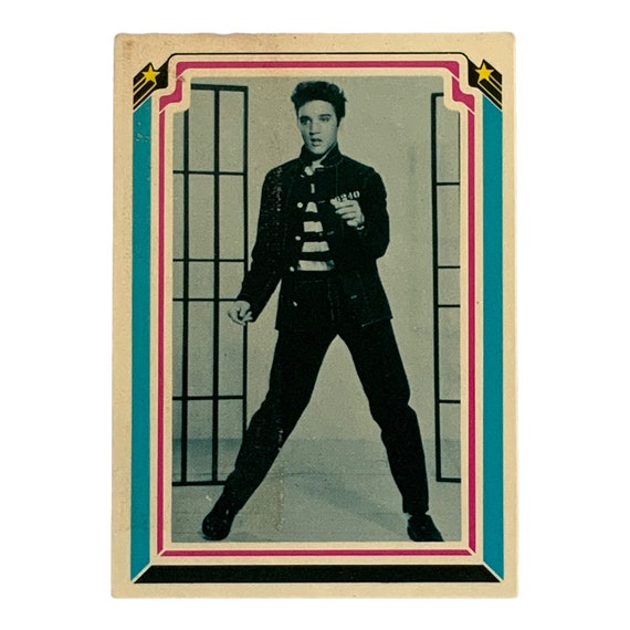 Elvis Presley Elvis King Movie Vintage Original 1978 Boxcar Trading Card Cards Rock N Roll