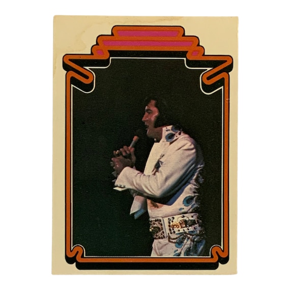 Elvis Presley Elvis King Movie Vintage Original 1978 Boxcar Trading Card Cards Rock N Roll