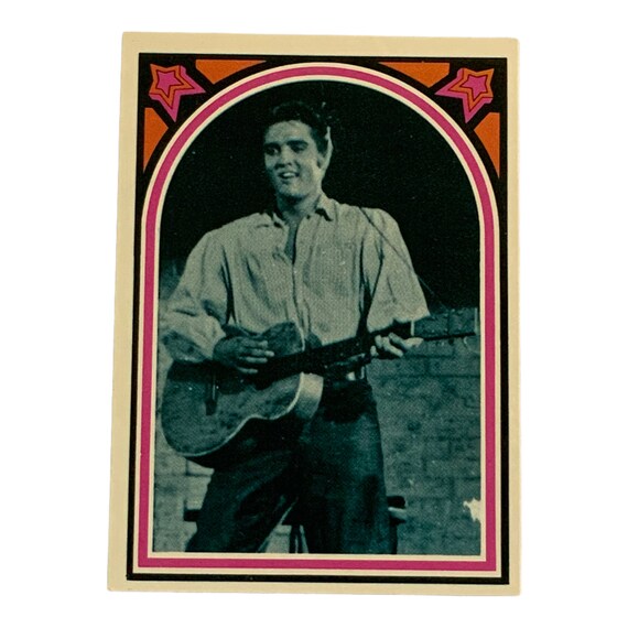 Elvis Presley Elvis King Movie Vintage Original 1978 Boxcar Trading Card Cards Rock N Roll