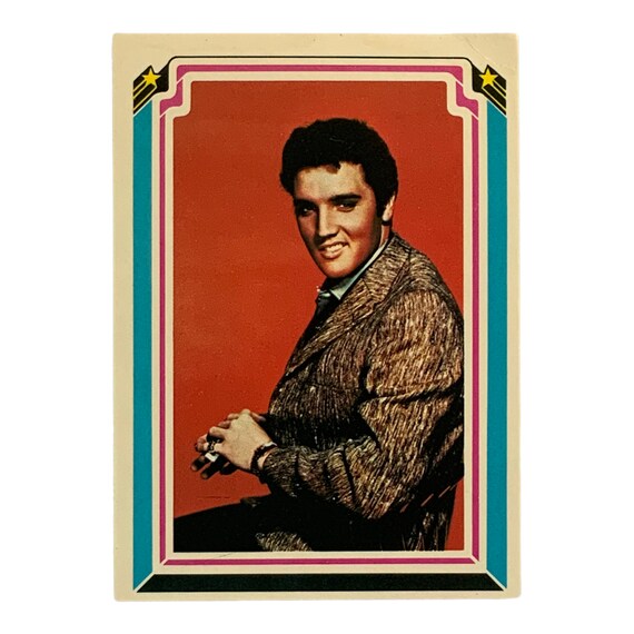 Elvis Presley Elvis King Movie Vintage Original 1978 Boxcar Trading Card Cards Rock N Roll