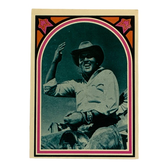 Elvis Presley Elvis King Movie Vintage Original 1978 Boxcar Trading Card Cards Rock N Roll