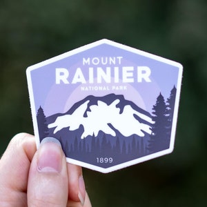Mount Rainier National Park Sticker