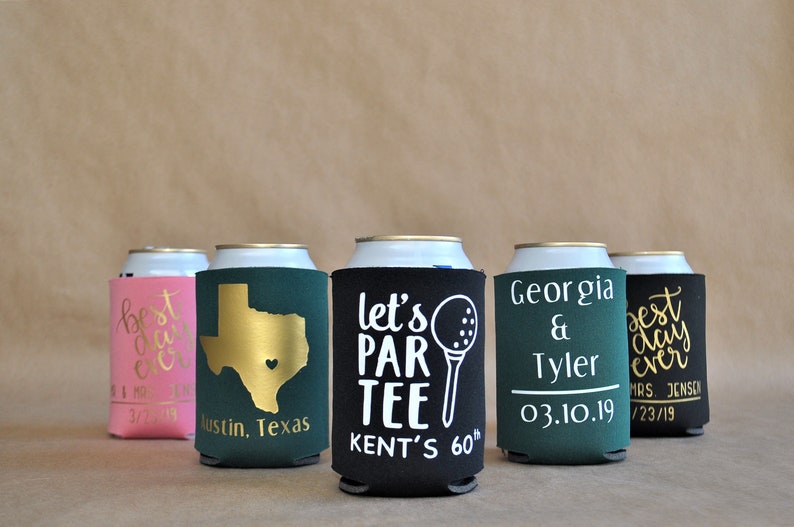 One Sided Custom Koozies | Etsy