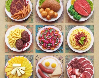 can make Charms Kawaii accessories Miniature Yummy Food Fish Fillets