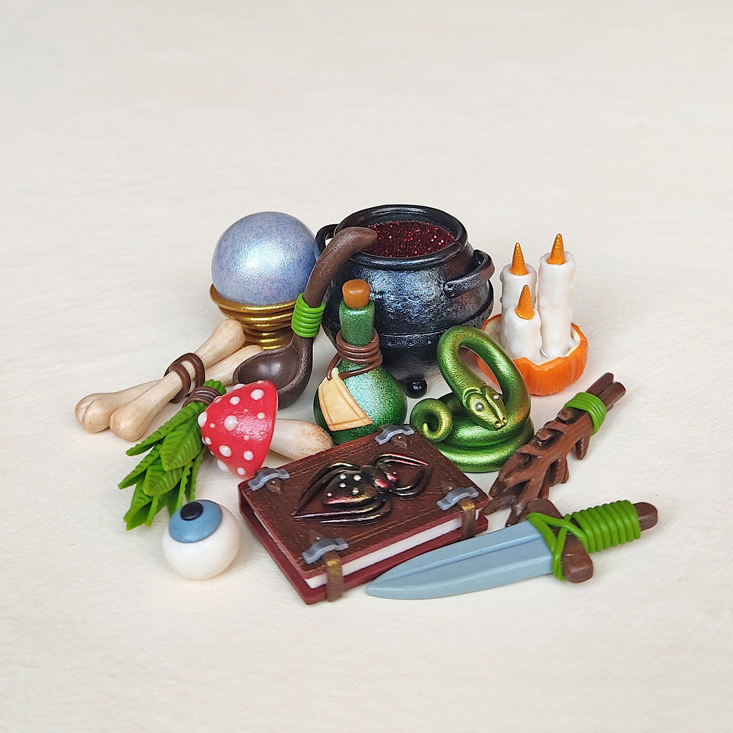 Miniature witch kit witch craft set magic supplies Etsy