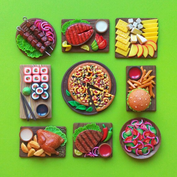 miniature doll food