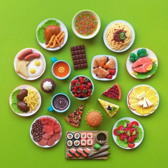 barbie clay food