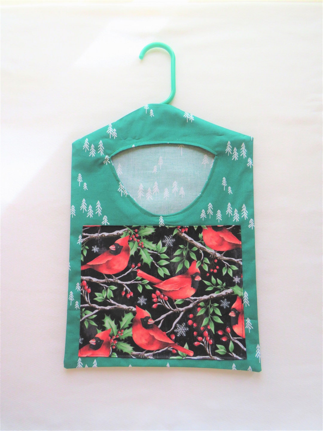Birds Clothespin Holder Birds Clothespin Bag Nature Etsy