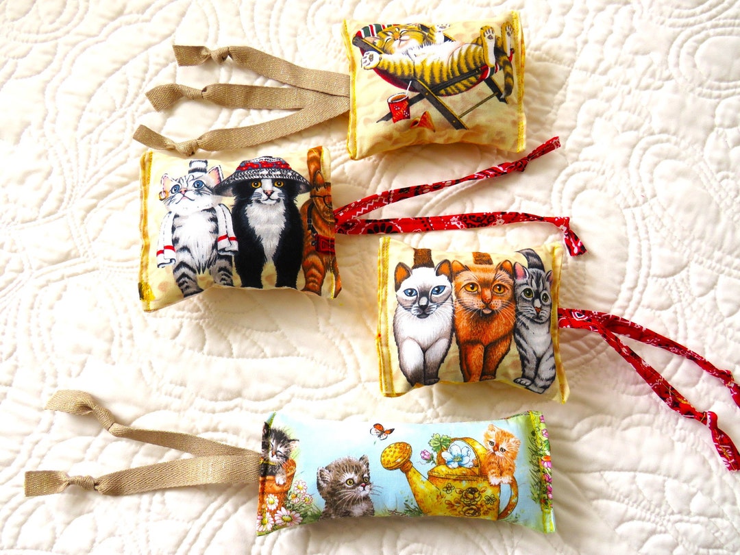 Catnip Cat Toys, Organic Catnip Toys, Cat Lover Gifts, Cat Decor