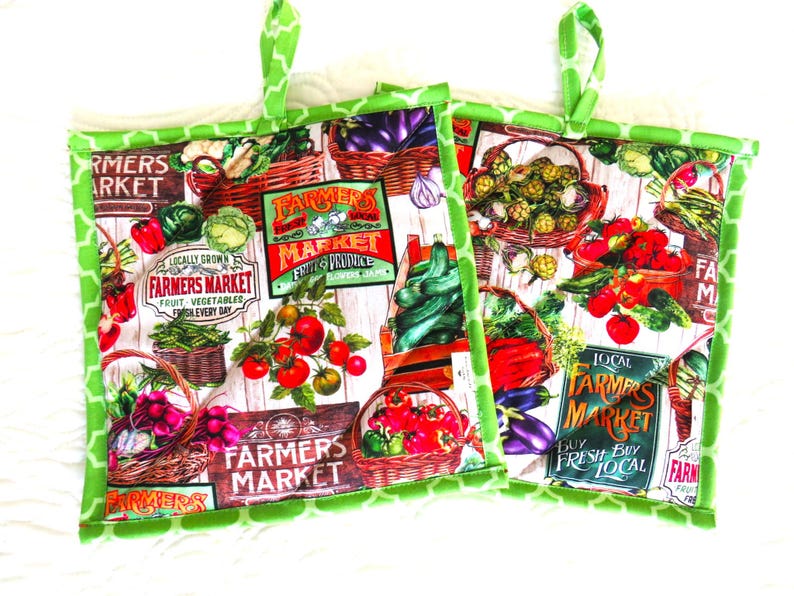 oSEWnice Farmers Market Potholder - Thumbnail 3