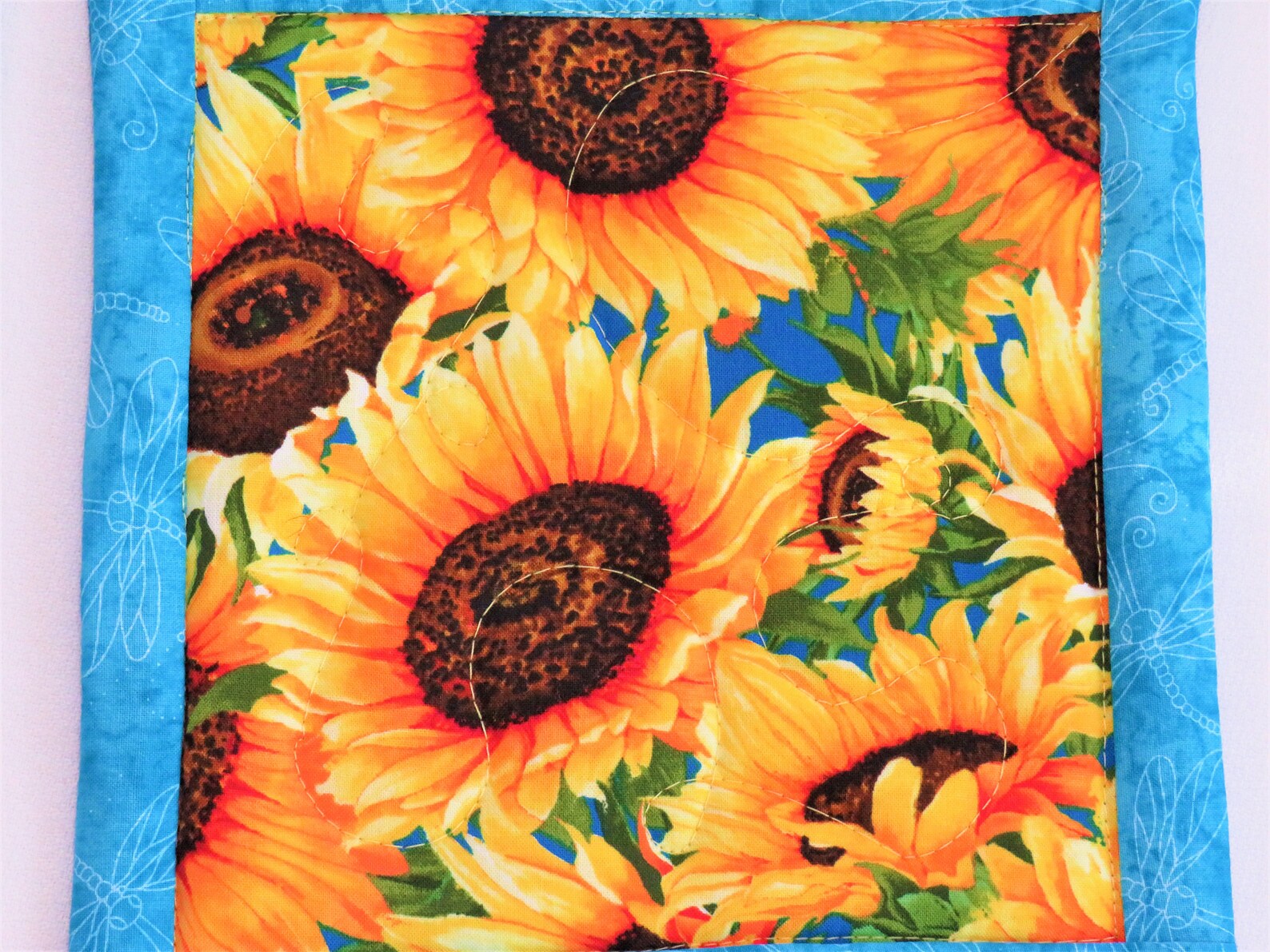 Sunflower Pot Holders Set Pot Holders Gift Set Sunflower Etsy