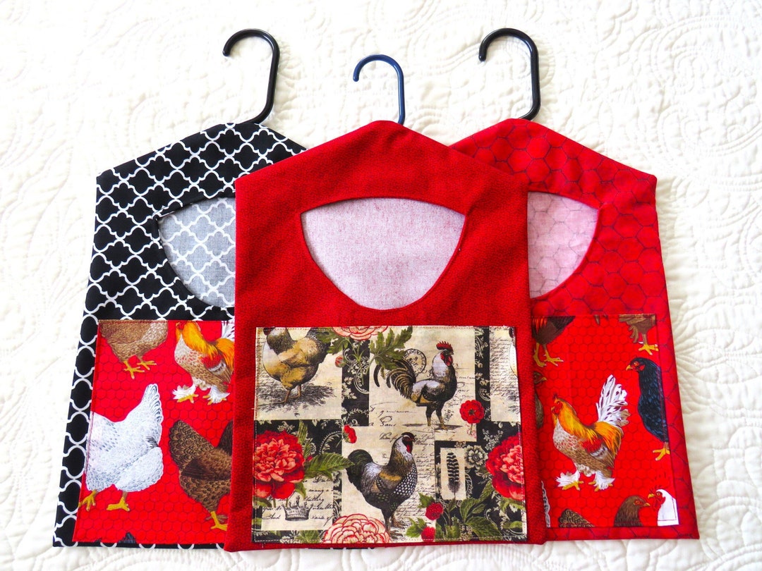 Chicken Clothespin Bag Chicken Clothespin Holder Farm Etsy