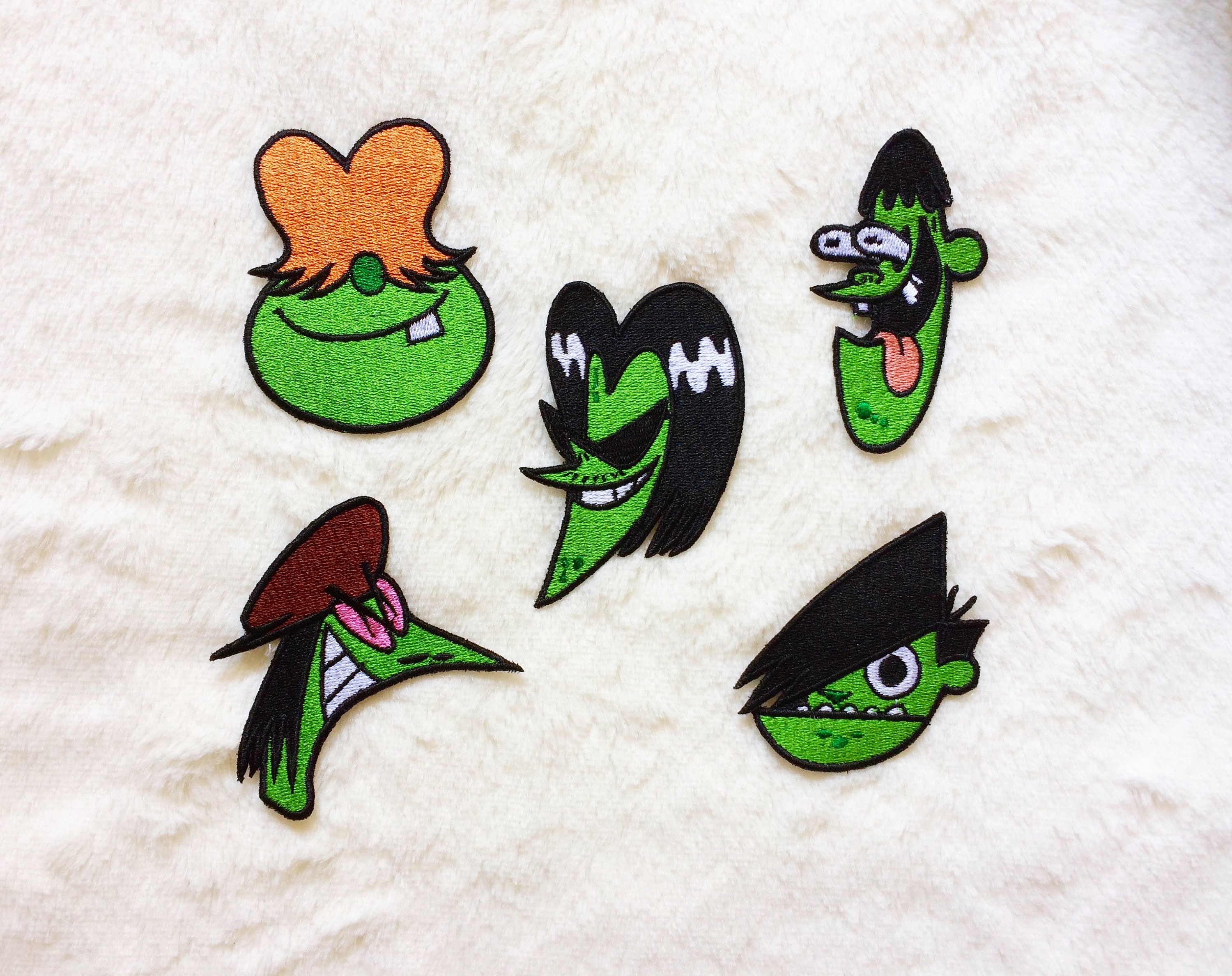 Rocko/'s Modern Life Rocko Patch Iron On Embroidered patches