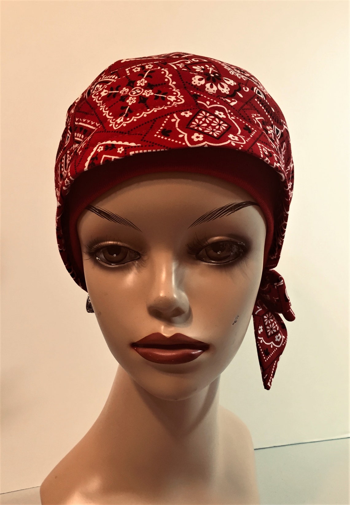 Bandana pullon Turban with Sash Etsy