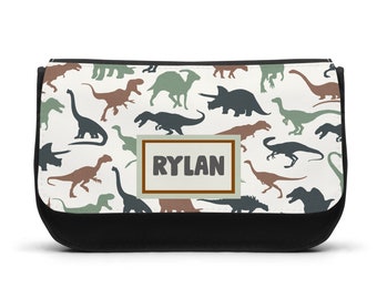 Personalised Pencil Case.. Boys Dinosaurs.. Son Nephew Favour Gift  Back To School.. Christmas Bag  Gift Birthday Stocking Filler