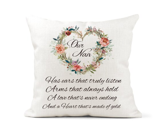 Cream hot sale heart cushion