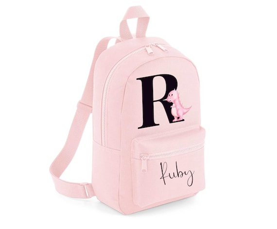 Pink dinosaur backpack hotsell
