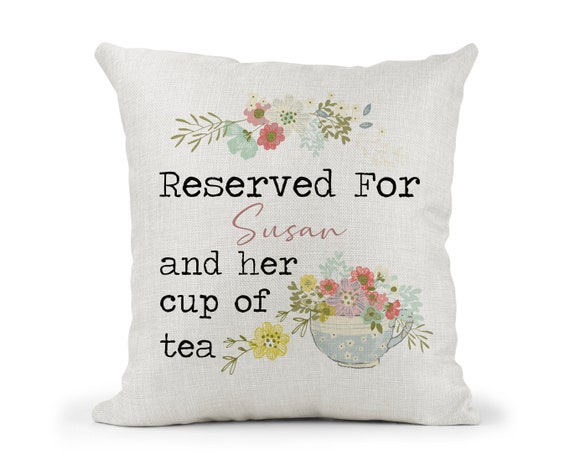 Reserved for Grandma Mothers day birthday gift personalised embroidered cushion