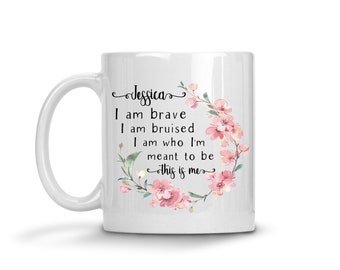 Greatest Showman Mug & Coaster Gift Set. This is me..Inspirational Quote Gift