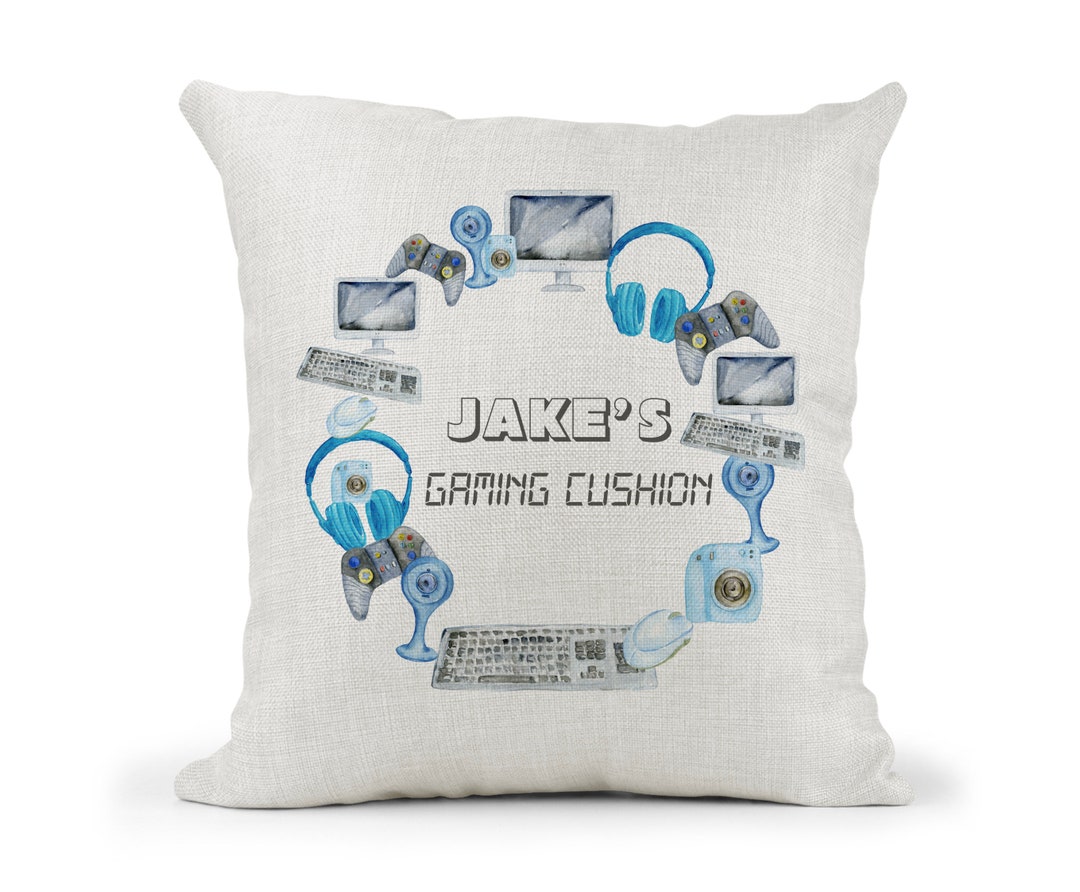 Personalised Cushion.. Boys Teenager Gamer Cushion Gift.. Etsy