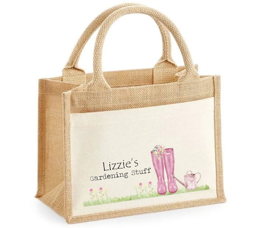 Pink hotsell jute bag