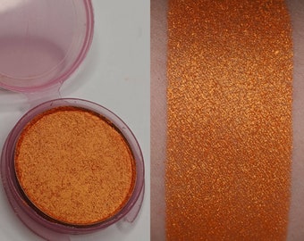 Candy Corn - Vegan Pressed Eyeshadow Bright Orange Shimmer