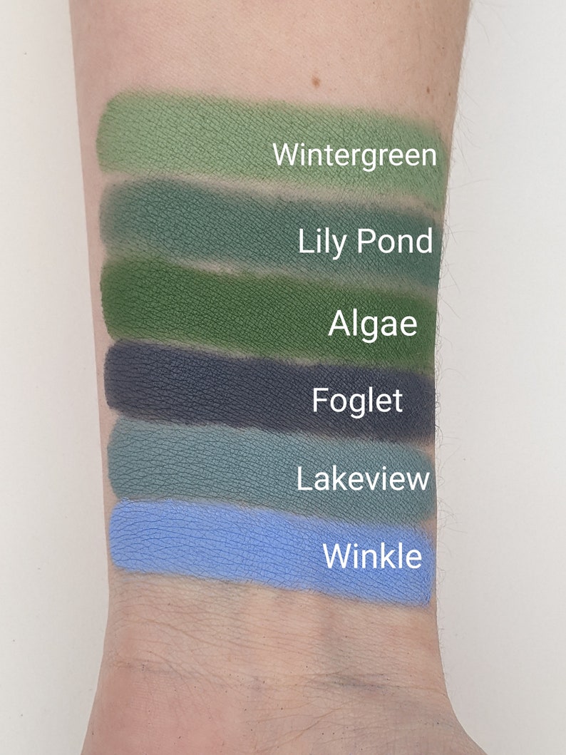 Lily Pond Eyeshadow Matte Green Teal image 3
