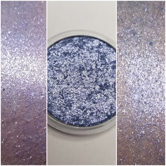 Scylla - Vegan Pressed Highlighter Eyeshadow Blue Sparkle