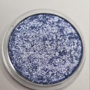 Scylla - Vegansk Pressad Highlighter Ögonskugga Blå Glitter bild 2
