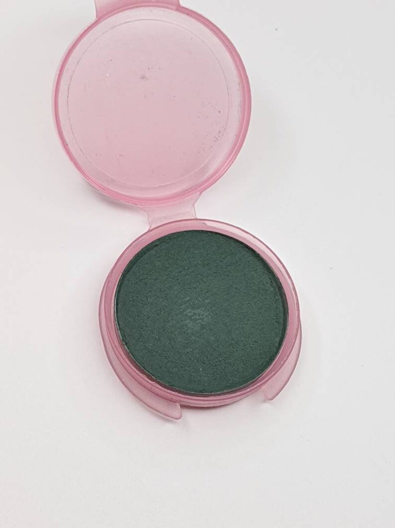 Sage Vegan Pressed Matte Eyeshadow Dark Forest Green Etsy