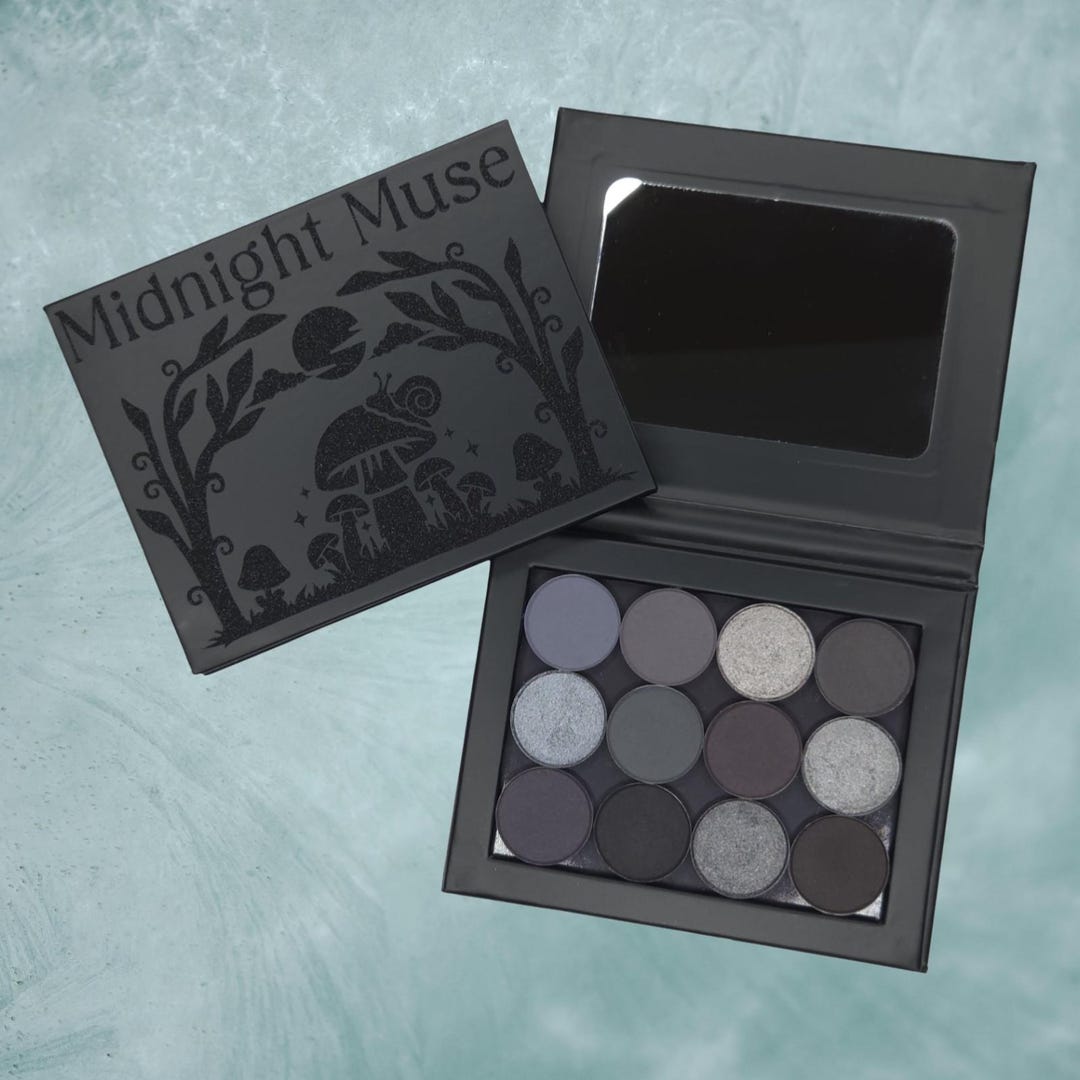 Midnight Muse – Lidschattenpalette mit 12 Farbtönen - Etsy.de