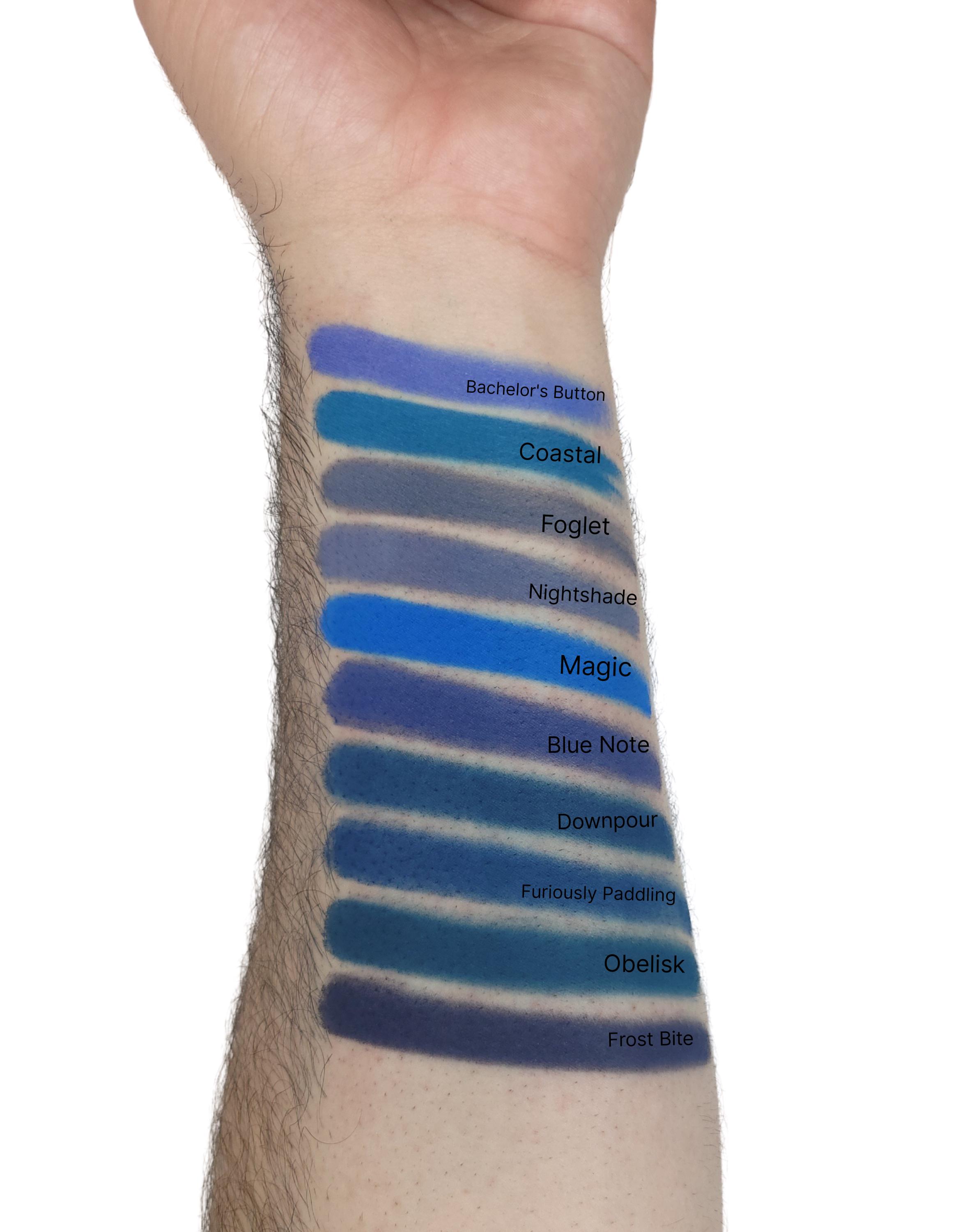 Frostbit Blue Frost Bite - Matte Dark Blue - Etsy