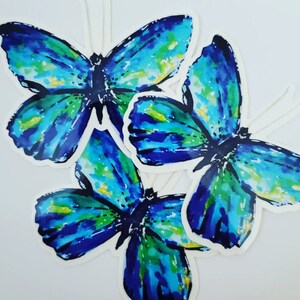 Butterfly sticker, Butterfly vinyl sticker