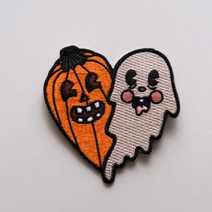 Spooky Pals Halloween Embroidered Iron On Patch