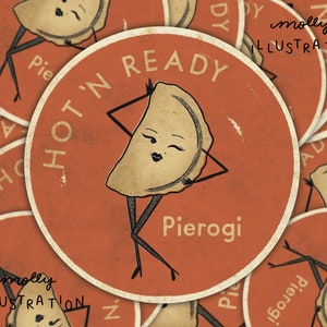 Hot ‘N Ready Pierogi Magnet