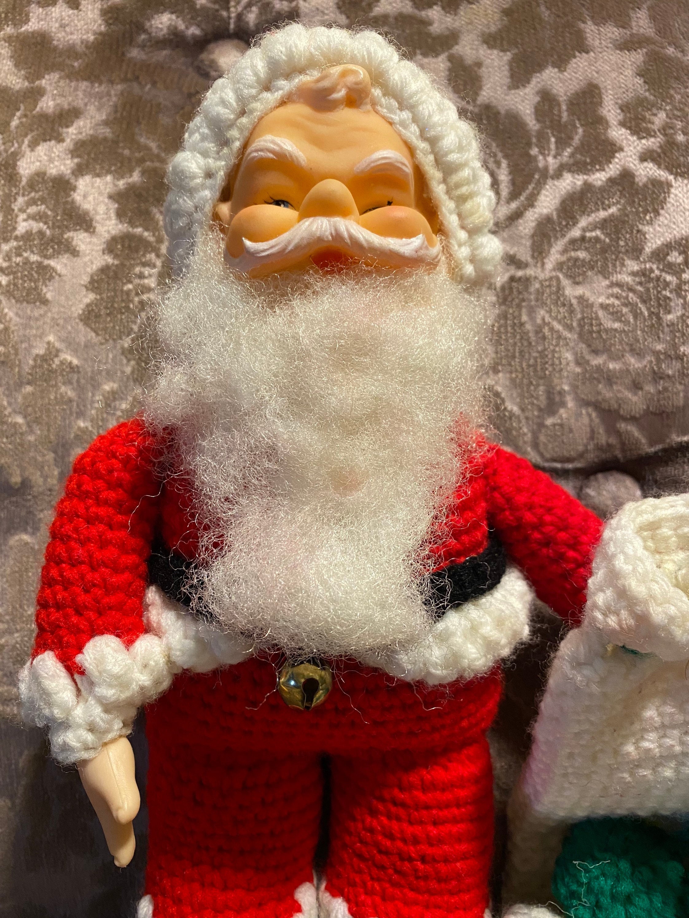 Peluche De Papá Noel De 25 Cm – Muñeco Suave De Santa Claus Con Gorrito Rojo, Decoración Navideña Y Regalo Ideal Para Niños Y Adultos