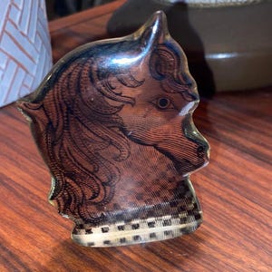 Vintage Abraham Palatnik Lucite Horse Brazil 1950’s MidCentury Figurine