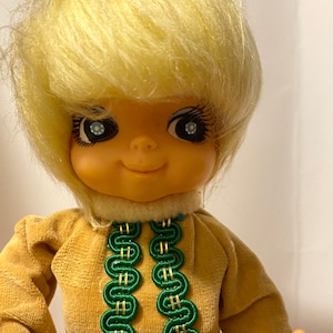Japanese Pose Doll Big Eyed 1960's Fashion Rare Brad Doll