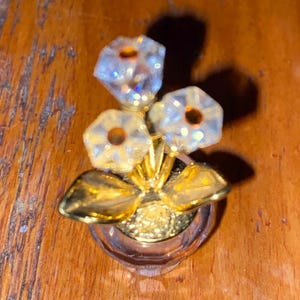 Swarovski Crystal Figurine Flowers in Pot - Etsy