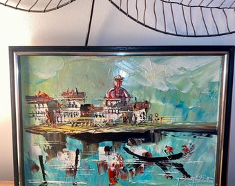 モリス・カッツ（1932-2010）油彩画 風景画 1979年 - Etsy 日本