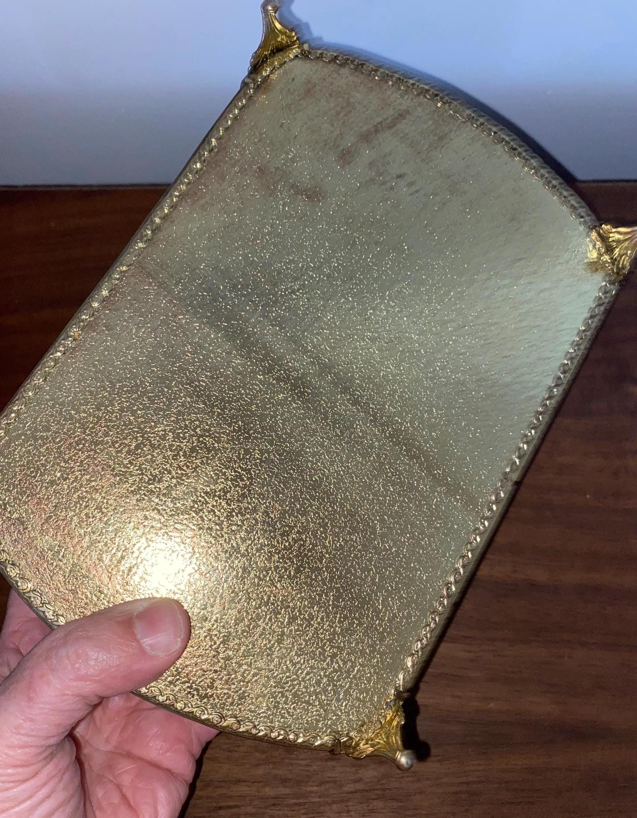 アメリカ製 50s オルモルスタイル フィリグリー宝石箱 ヴィンテージ