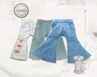 TROUSERS#1- Hand-Sewn Extra Outfits for &quot;Lulludolls&quot; (15&quot;)